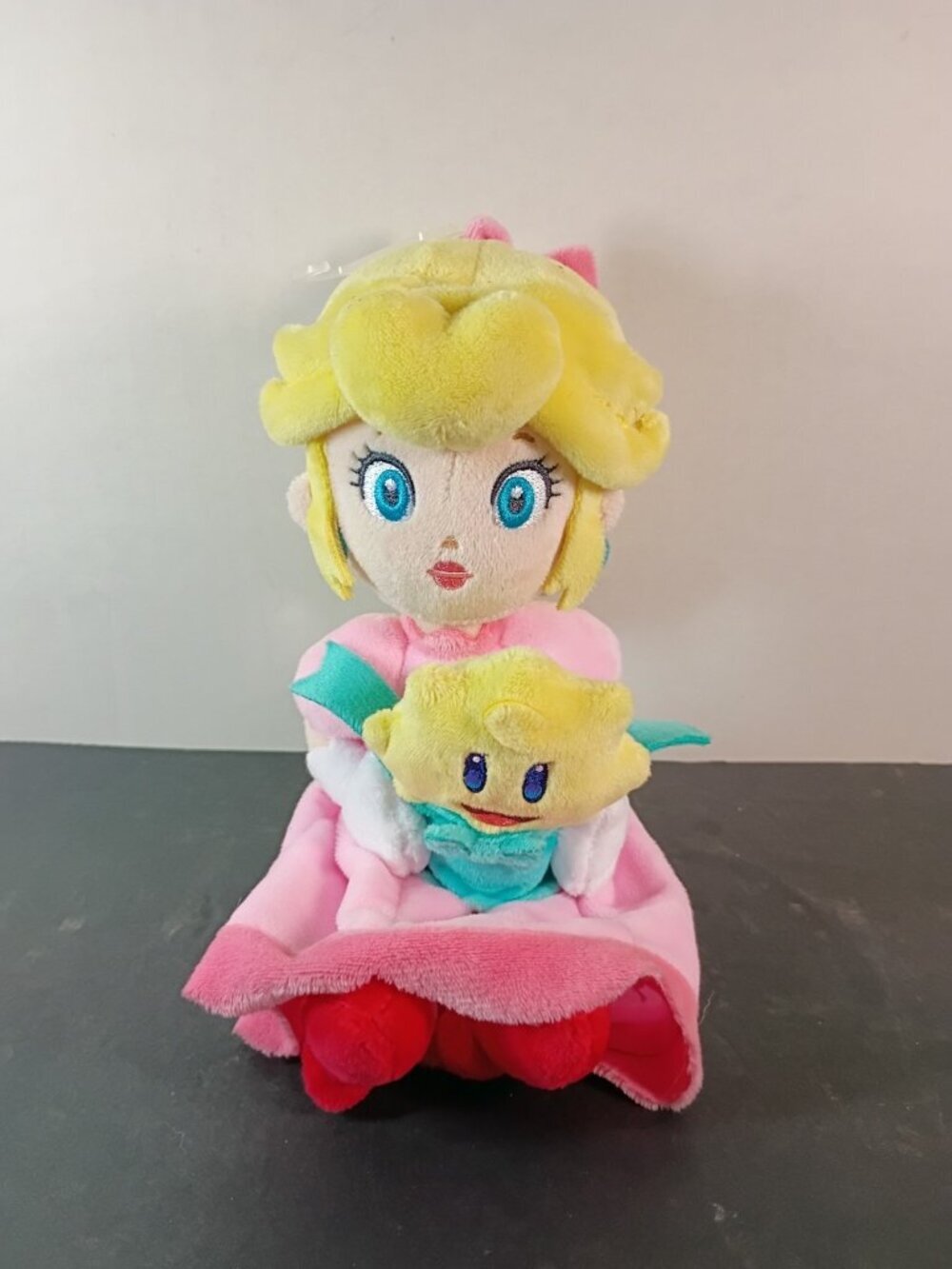 SUPER MARIO BROS. Princess Peach Showtime! Peach & Stella Plush Doll Stuffed Toy